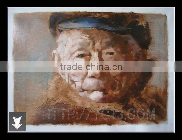 100%handmade portrait painting reproduction from photo