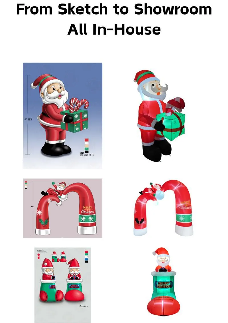 What Happens When Designers & Production Work as One Team?”-holiday inflatable decor source factory