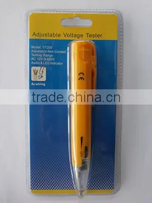 Electronic power and voltage detector usage non contact voltage detector