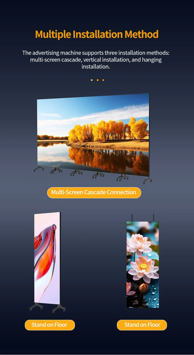 Hot-selling High Quality Factory Direct Sales Indoor 3in1 P1.25 P1.56 P1.95 P2.5 P2.6 P2.97 P3.91 Poster LED Display Screen