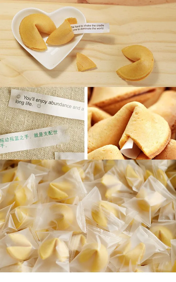 Shanghai Luck Lucky Fortune Biscuit Biscuits Cookies Cookie Making Machine