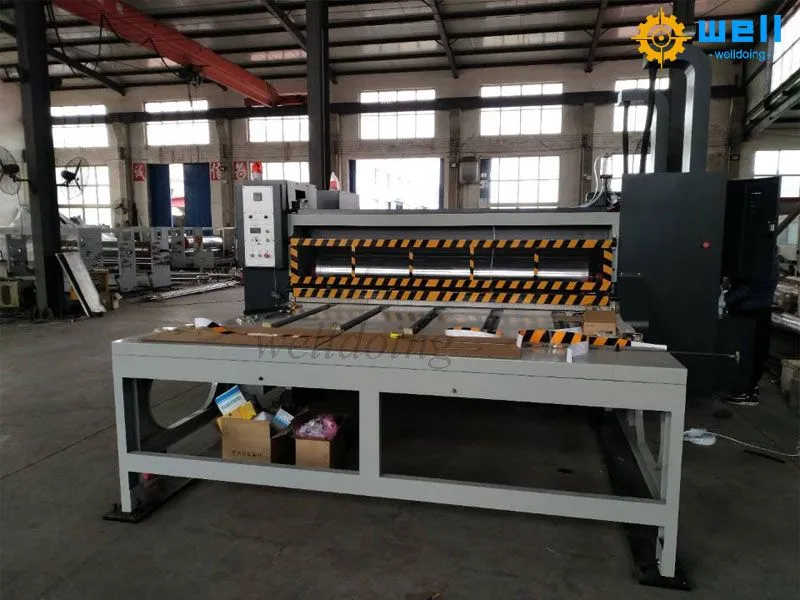chain printing slotting die cutting machine