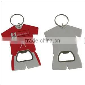 Plstic Bottle Opener with Keychains