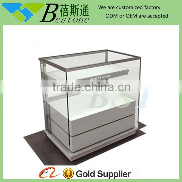 Modern watch showcase designs store counter for decorations