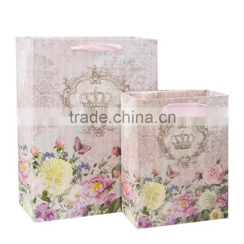 poly bag suppliers wholesale fashion brand printing paper bag for business promotion
