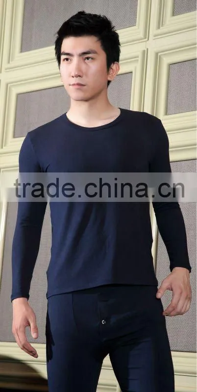 100% Modal couples' thermal underwear twinset