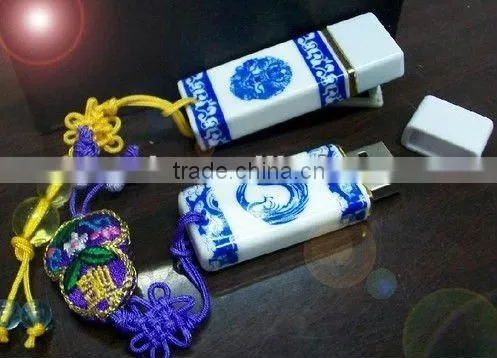 Chinese design Ceramic USB Flash Drive