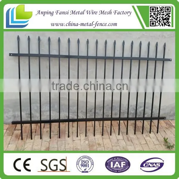 hot sale wrought iron fence designs, high security fence/swimming pool fence