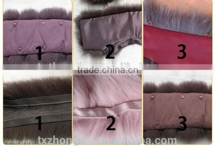 Factory direct wholesale mogolian lamb fur collar /fur accessories /fur collar