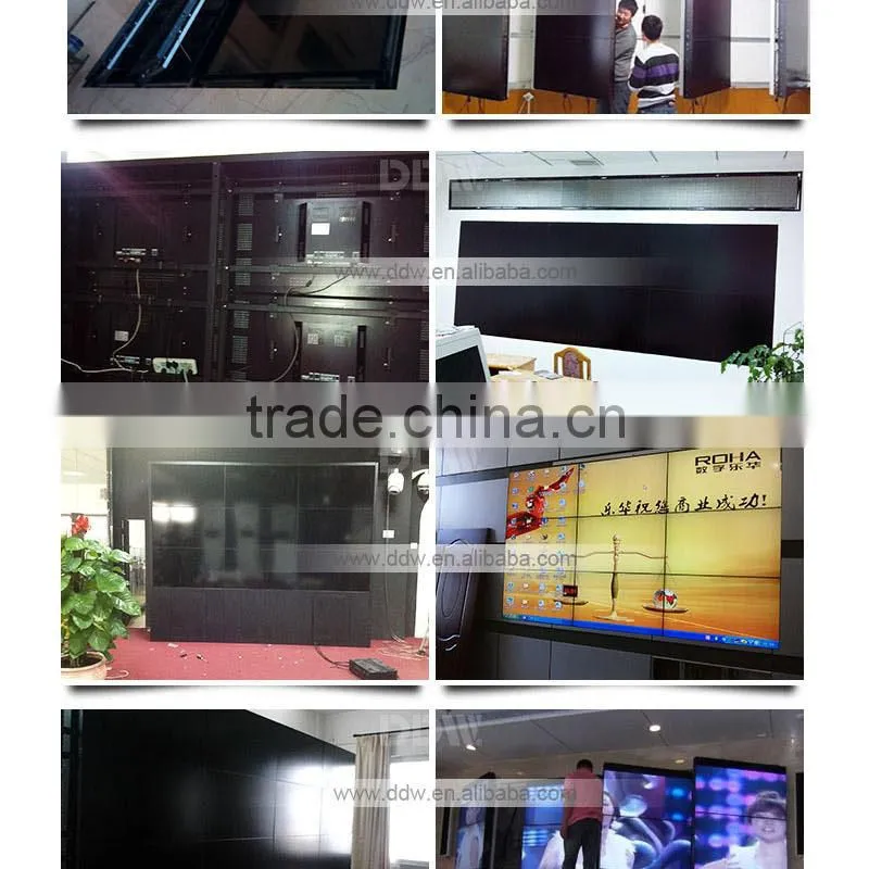the most fashion irregular model LCD video wall