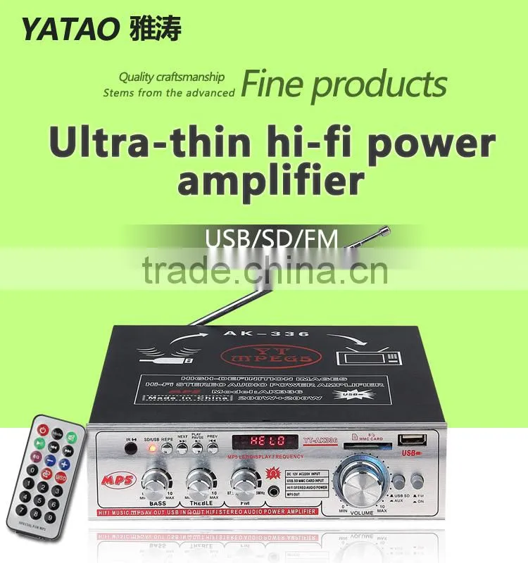 usb hearing aid of bte YT-336 with FM