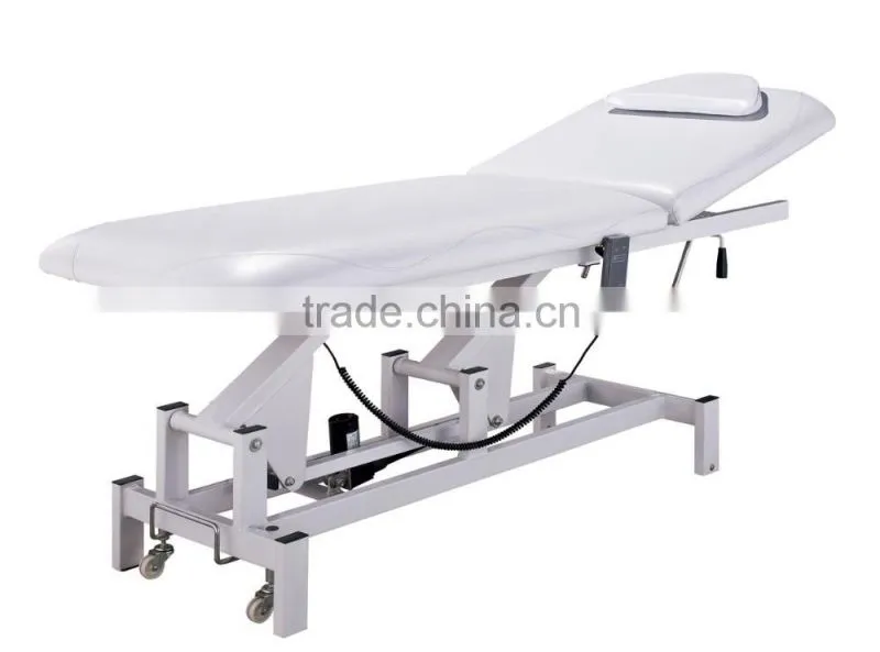 Used electric massage bed salon furniture remote control electric massage bed facial bed