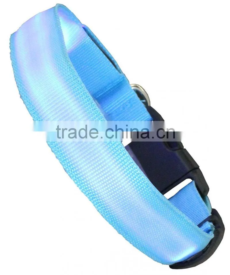 Bright 4-Way LED Dog Collar