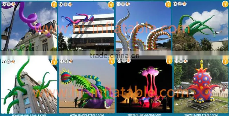 Stage/Club/Ball/Party decoration customized inflatable iron chain