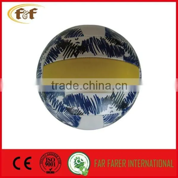 chinoiserie volleyball/ machine stitched volleyball