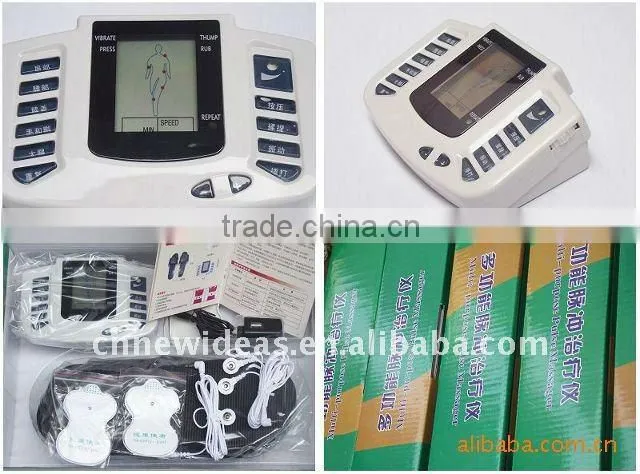 Portable digital therapy electronic pulse massager