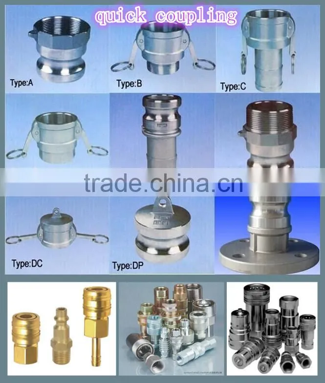 stainless steel air quick coupling hydraulic Quick Coupling