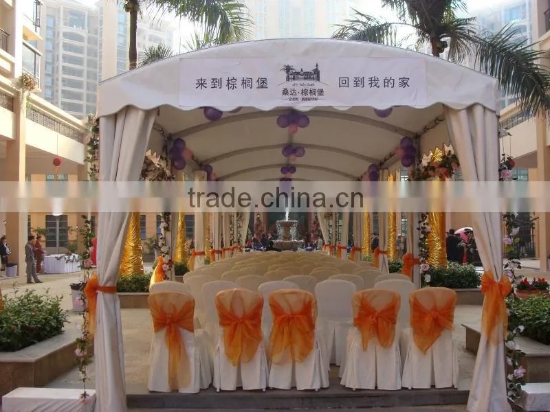 Best-Selling clear span tent with inner rolled PVC windows