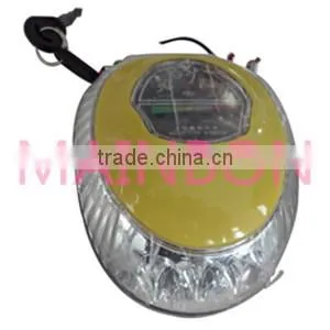 Motor kits spare parts double light headlight with key