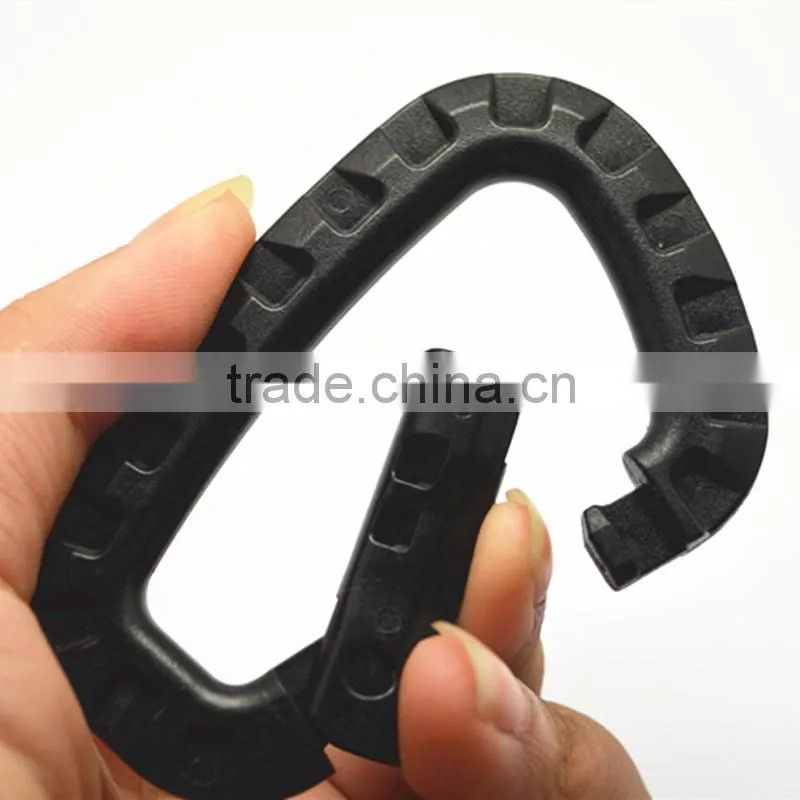 Dongguan Jinyu S hooks plastic carabineer clips for bags