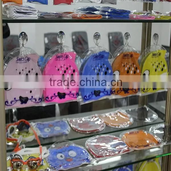 Cartoon Swimming Cap, Printing Silicone Swimming Cap For Kid