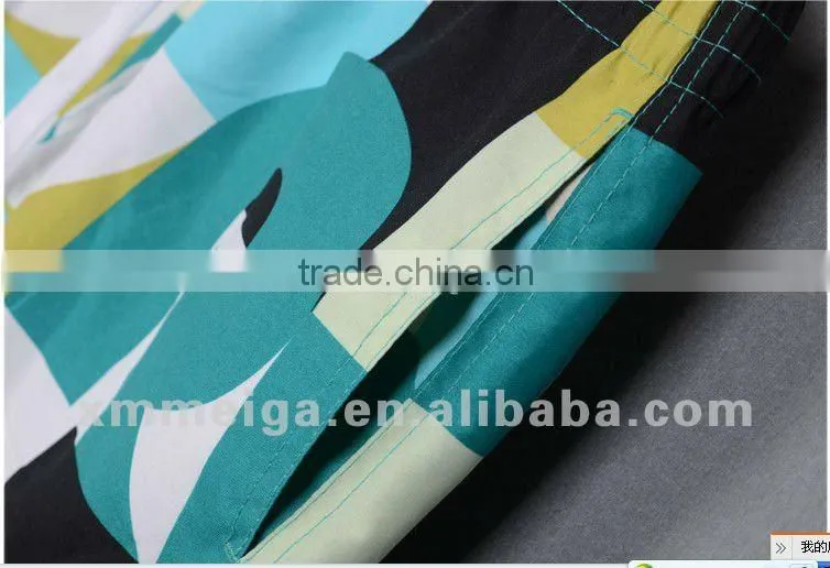 Surfing board shorts for men full printing