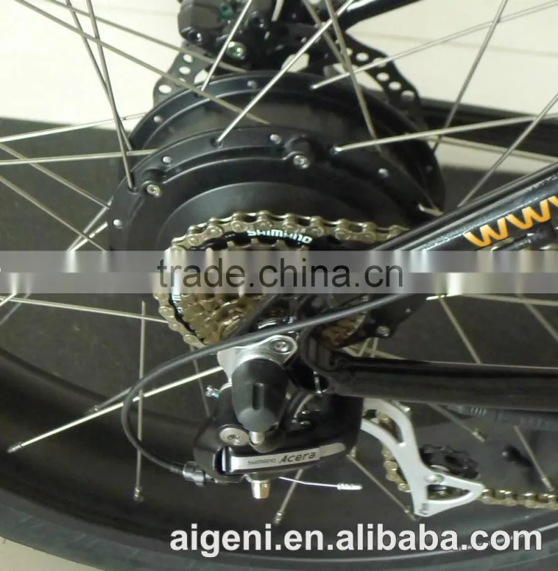 Newest good appearance electric bicycle beach cruiser with fat tires