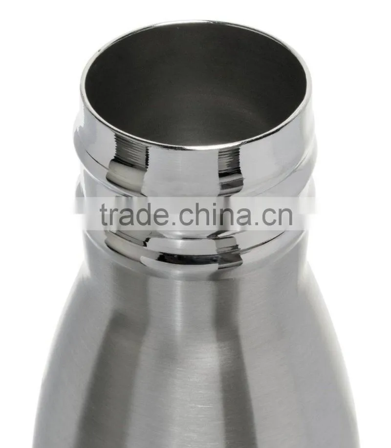 Double Walled Vacuum Insulated Stainless Steel Water Bottle for Hot or Cold Drinks BPA free