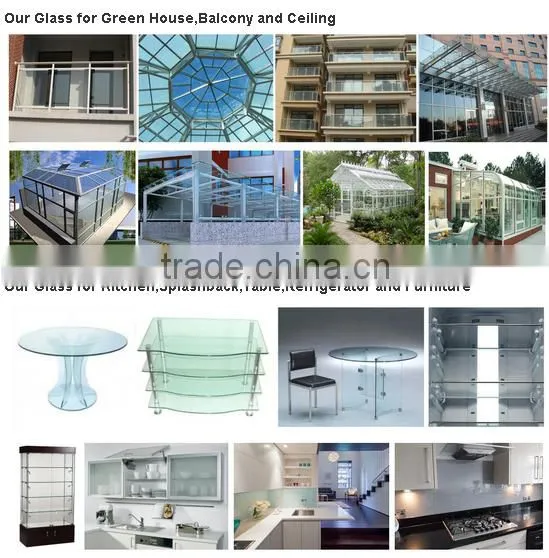 Hot sale heat soaked tempered glass panel