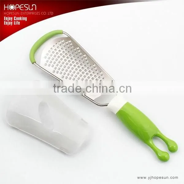 New design kitchen best stainless steel nut grater with metal handle