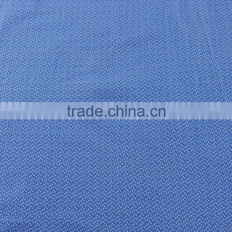 high quality product of woven textile poplin cotton fabric printed dots