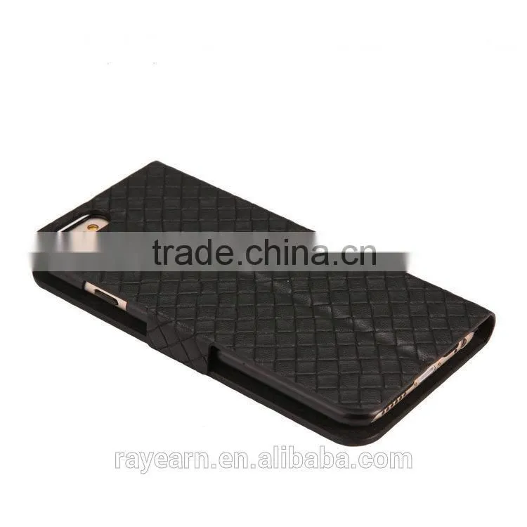 Business style leather case cover for iPhone 6S shockproof leather case