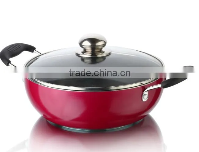 Colorful Aluminum Non-stick / Ceramic Soup & Stock Pots for Sale