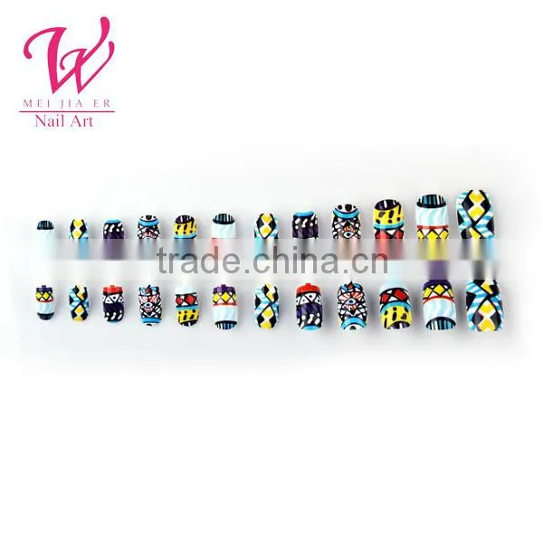 glued artificial nail,Nail tips adhesive Artificial nails