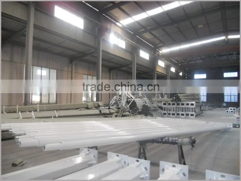 Steel outdoor lighting pole price