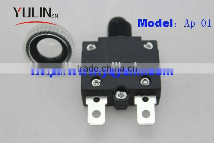 100pcs/lot 10A 32Vdc Current overload protector switch circuit breaker