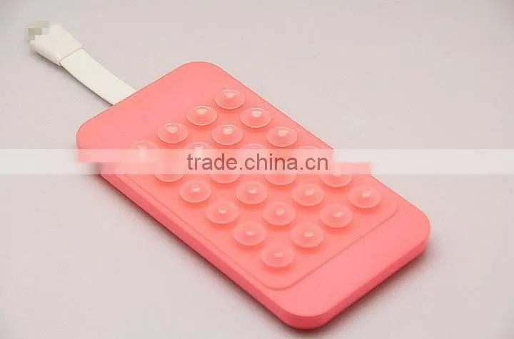OBOE 4000 mah Polymer Ultra Thin Power Bank with Suckers