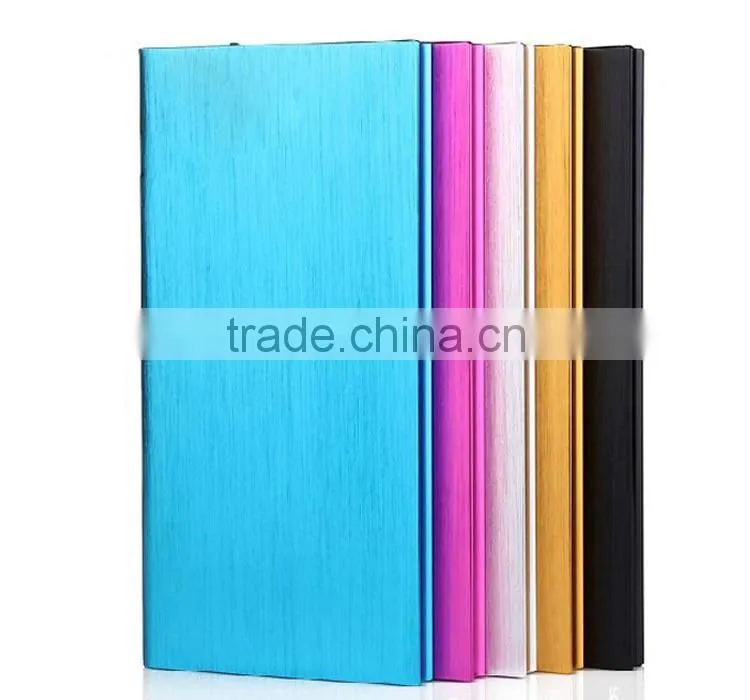 Factory Supply 10000 mah Aluminium Alloy Mobile Power Bakcup Battery Charger , 10000 mah Power Bank Charger