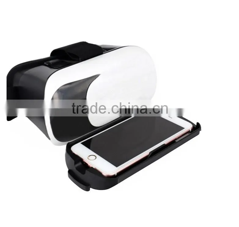 Virtual Reality VR BOX VR 3D Glasses cardboard HD VR Glasses Black Color