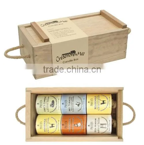 High qualtity Kraft Round candle box