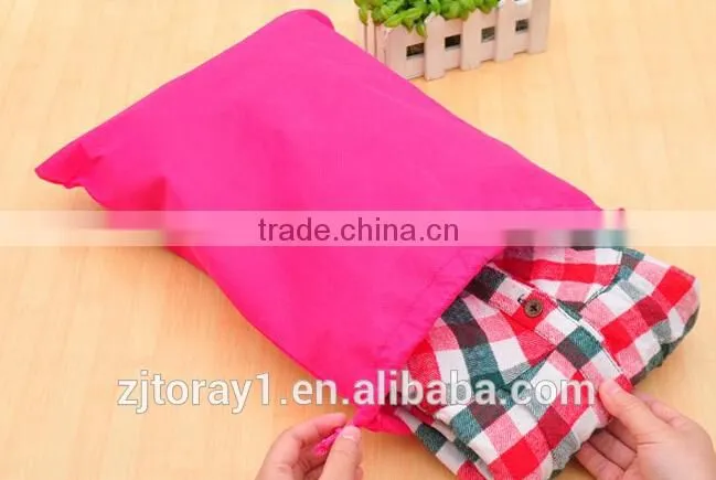 Large Capacity Portable Non Woven Drawstring Shoe Bag Laundry Bag