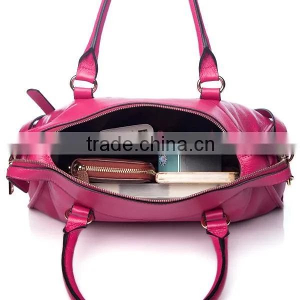 Handmade leather messenger lady fashion party bags