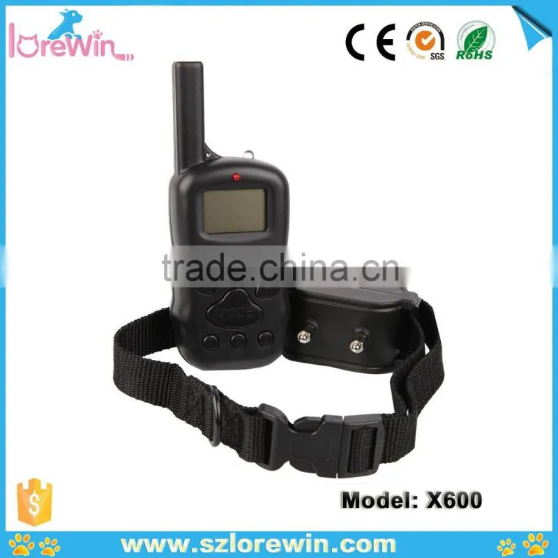 Big LCD display Remote Electronic Dog Training Collar Cheap Waterpoor Remore Dog Training Collar