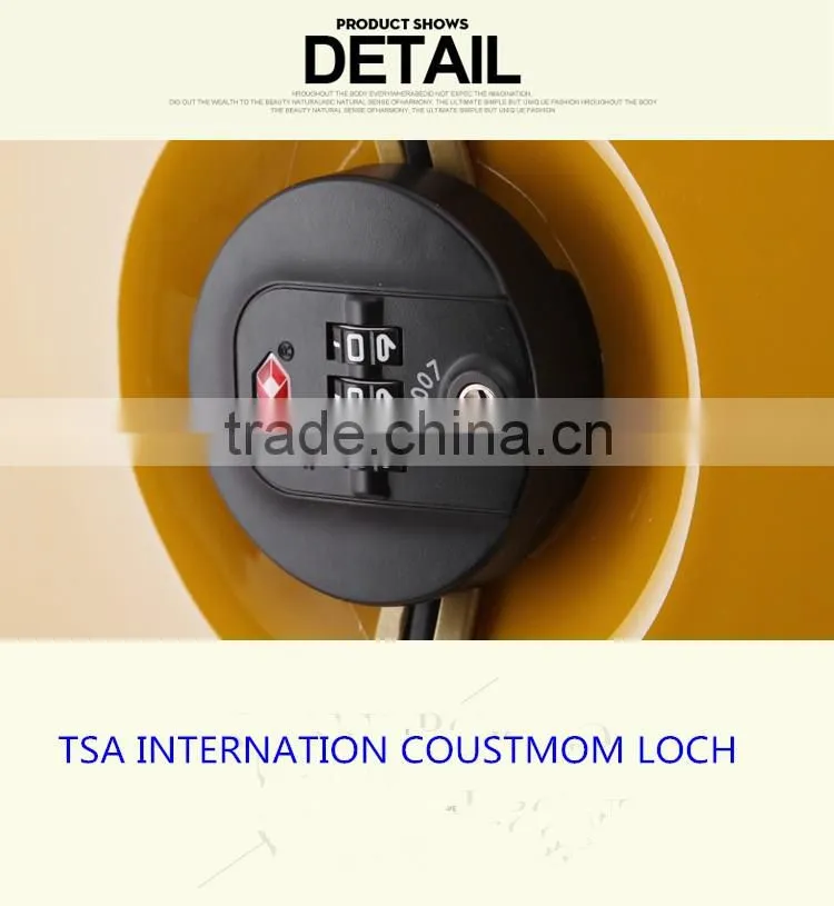 Simple fashion aluminum frame travel business luggage
