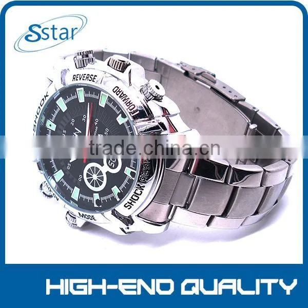 2014 best seller HD dvr hidden camera watch