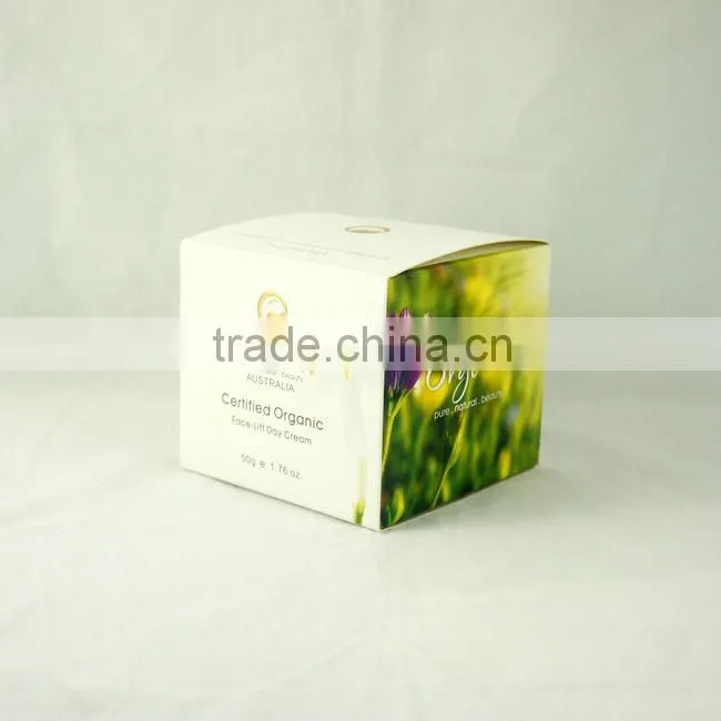 china high quality hot stamping gold cosmetic packaging
