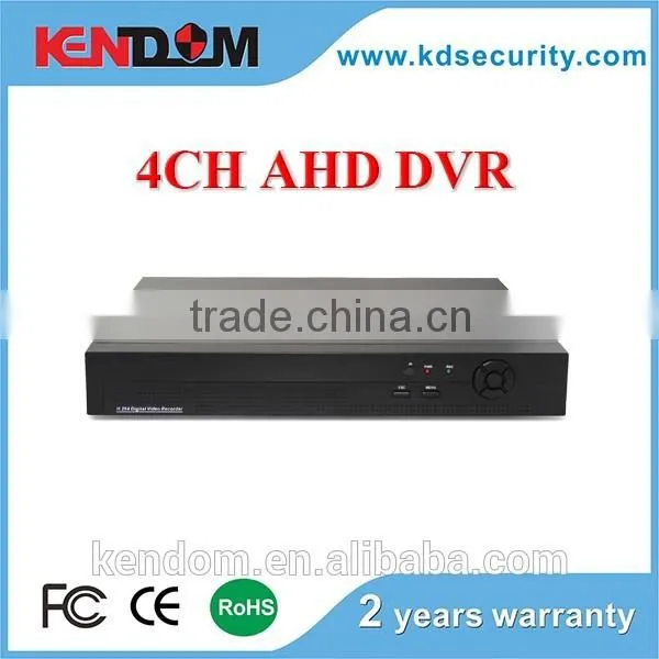 Kendom 960H 4 / 8ch AHD DVR 1080p for Security camera system Hybrid DVR 2ch AHD+2ch IP/Analog IP 4ch 960P realtime
