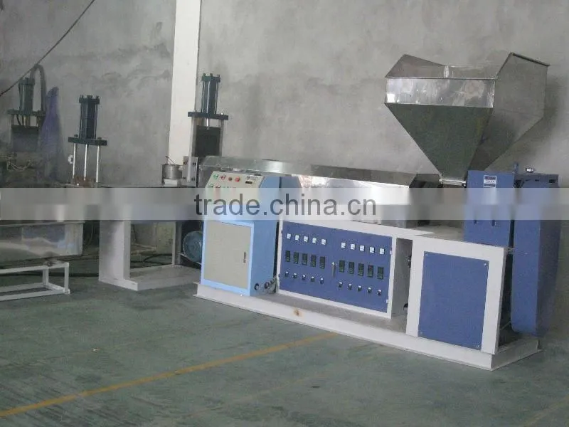 waste plastic granulator pelletizer