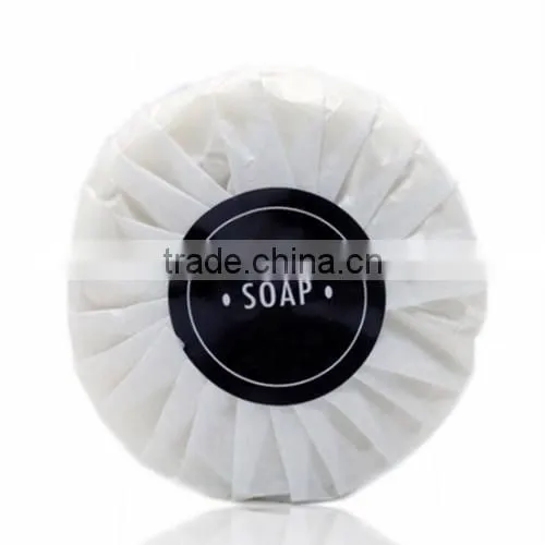 Mini hotel pearl paper cool bathing soap