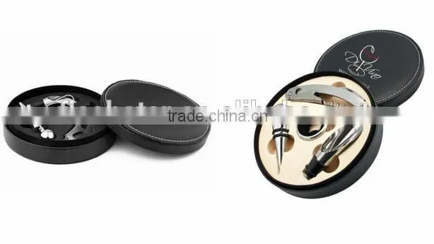 Good quality 4-Piece Wine Accessories Kit